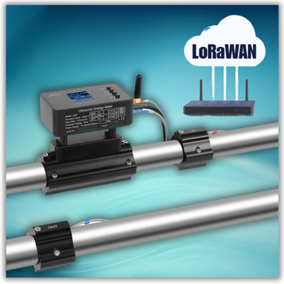BTU / débitmètre ultrasonique pour la mesure de la température