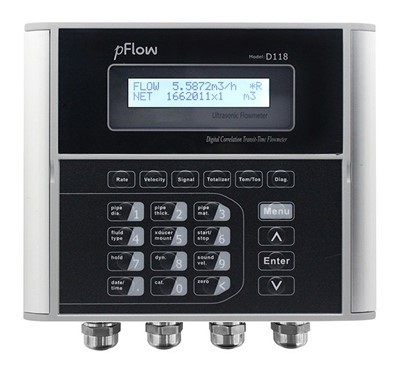 Débitmètre mural pour l'aquaculture