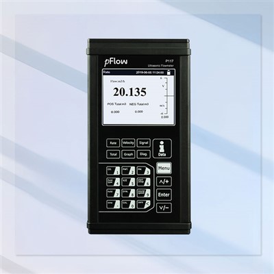 Piscine avec débitmètre d'eau